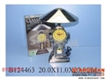ST093757 - DESK LAMP &CLOCK