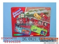 ST104334 - PULL BACK BUS+GAS STATION+CAR
