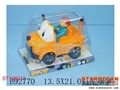 ST106013 - FRICTION CARTOON CAR W/MAN