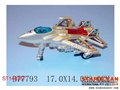 ST149367 - FRICTION FIRE PLANE W/LIGHT