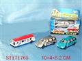 ST171765 - ALLOY SLIDING CAR（2 STYLES 3 COLORS ASSORTED）