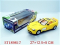 ST189817 - B/O CAR W/MUIC (3 COLORS ASST)