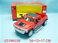 ST196528 - BUMP & GO B/O CAR WITH MUSIC LIGHT AND DOOR OPEN