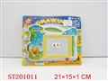 ST201011 - MAGNETISM WRITING BOARD （BLACK  COLOR/EN71)