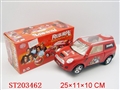 ST203462 - B/O CAR,BUMP AND GO,SPANISH MUSIC,WITH LIGHT,DOOR OPEN