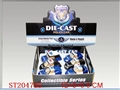 ST204705 - DIE-CAST POLICE CAR WITH OPEN DOOR (6PCS)