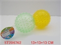 ST204762 - 13CM TRANSPARENCE MASSAGE BALL （2PCS/BAG）