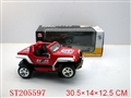 ST205597 - B/O CAR TURN 180 LIMIT WITH LIGHT AND MUSIC (3 COLORS ASSORTED)