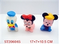ST206045 - SOFT PLASTIC MICKEYMOUSE(3 STYLES ASSORTED)