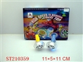 ST210359 - SPINNING TOP WITH LIGHTS (6PCS)