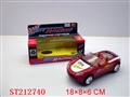 ST212740 - B/O CAR WITH 3 LIGHT AND MUSIC(3 COLORS ASSORTED)