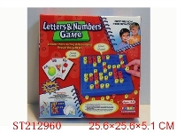 ST212960 - LETTERS AND NUMBERS GAME