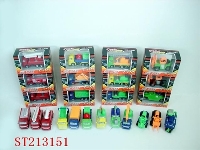 ST213151 - 12 STYLES METAL CAR