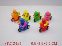 ST213454 - PULL-BACK MOTORCYCLE (6 STYLES ASST)