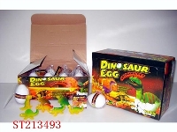ST213493 - DINOSAUR EGG (7 SYLES ASST,12 PCS IN 1 BOX)