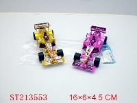 ST213553 - PULL-BACK F1 CAR(4 COLORS ASS)