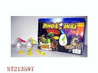 ST213597 - DINOSAUR EGG (5 STYLES ASST,12PCS IN 1 BOX)