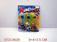 ST213620 - PULL-BACK CAR(6 STYLES 6 COLORS ASSORTED)