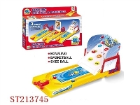 ST213745 - 3 IN 1 BOWING BALL & SKEE BALL & BASKETBALL