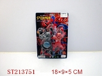 ST213751 - PULL LINE SPIDERMAN W/LIGHT AND WITHOUT LIGHT SPIDERMAN
