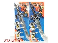 ST213779 - PLATED SWORD AND CUFFS