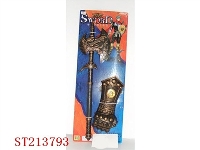 ST213793 - BRONZE-COLOURED AX AND HAND