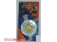 ST213804 - PLATED SWORD AND SHIELD WITH SOUND