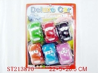 ST213870 - PULL-BACK CAR(6 SYTLES ASST)
