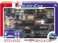 ST214122 - POLICEMAN METAL SET （32PCS）