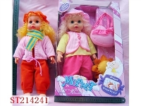 ST214241 - DOLL WTIH IC (3 STYLES ASST)