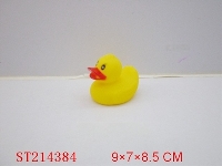 ST214384 - PORCELAIN ENAMEL DUCK WITH WHISTLE