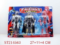 ST214563 - SUPER MAN WITH LIGHT (3PCS)