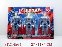 ST214564 - SUPER MAN WITH LIGHT(3 PCS)