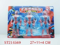 ST214569 - SPIDER MAN WITH LIGHT （3 PCS）