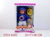 ST214597 - DOLL WITH MUSIC (2 COLORS ASST)