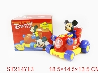ST214713 - FUNCTION CARTOON MICKEY MOUSE B/O CAR