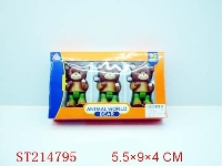 ST214795 - WINDING UP BEAR(3 PCS)