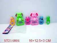 ST214801 - CARTOON ANIMAL BELL(2 STYLES ASSORTED)
