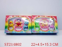 ST214802 - CARTOON ANIMAL BELL(2 STYLES ASSORTED)