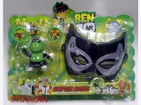 ST215301 - BEN 10 SUPER HERO +MASK WITH LIGHT