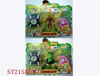 ST215304 - BEN 10 SUPER HERO+OMNITRON+CAMERA WITH LIGHT AND IC