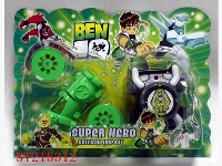 ST215312 - BEN 10 SUPER HEARO+FILM WITH LIGHT ADN IC