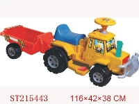 ST215443 - 电动工程童车(有带音乐）