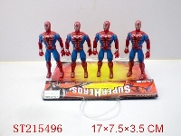 ST215496 - RED SPIDER MAN WITH LIGHT (4PCS)