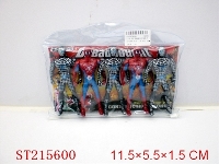 ST215600 - SPIDER MAN ANS BAT MAN WITH LIGHT (5PCS 2 COLORS)