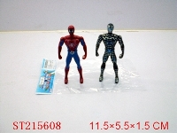 ST215608 - SPIDER MAN AND BAT MAN WITH LIGHT ( 2 COLORS)