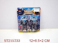 ST215733 - CARTOON  FIGURE WITHOUT LIGHT(2PCS BLACK)