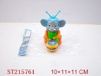 ST215761 - PULL LINE ELEPHANT（1 STYLES 2 COLORS ASSORTED）