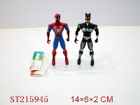 ST215945 - SPIDER MAN AND BAT MAN W/LIGHT
