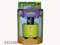 ST215976 - SPINNING TOP WITH INFRARED AND 5-LIGHT（3 COLORS ASSORTED）
